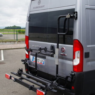 Van-Bike 2, sykkelstativ for 2 sykler Fiat Ducato Max 80kg.