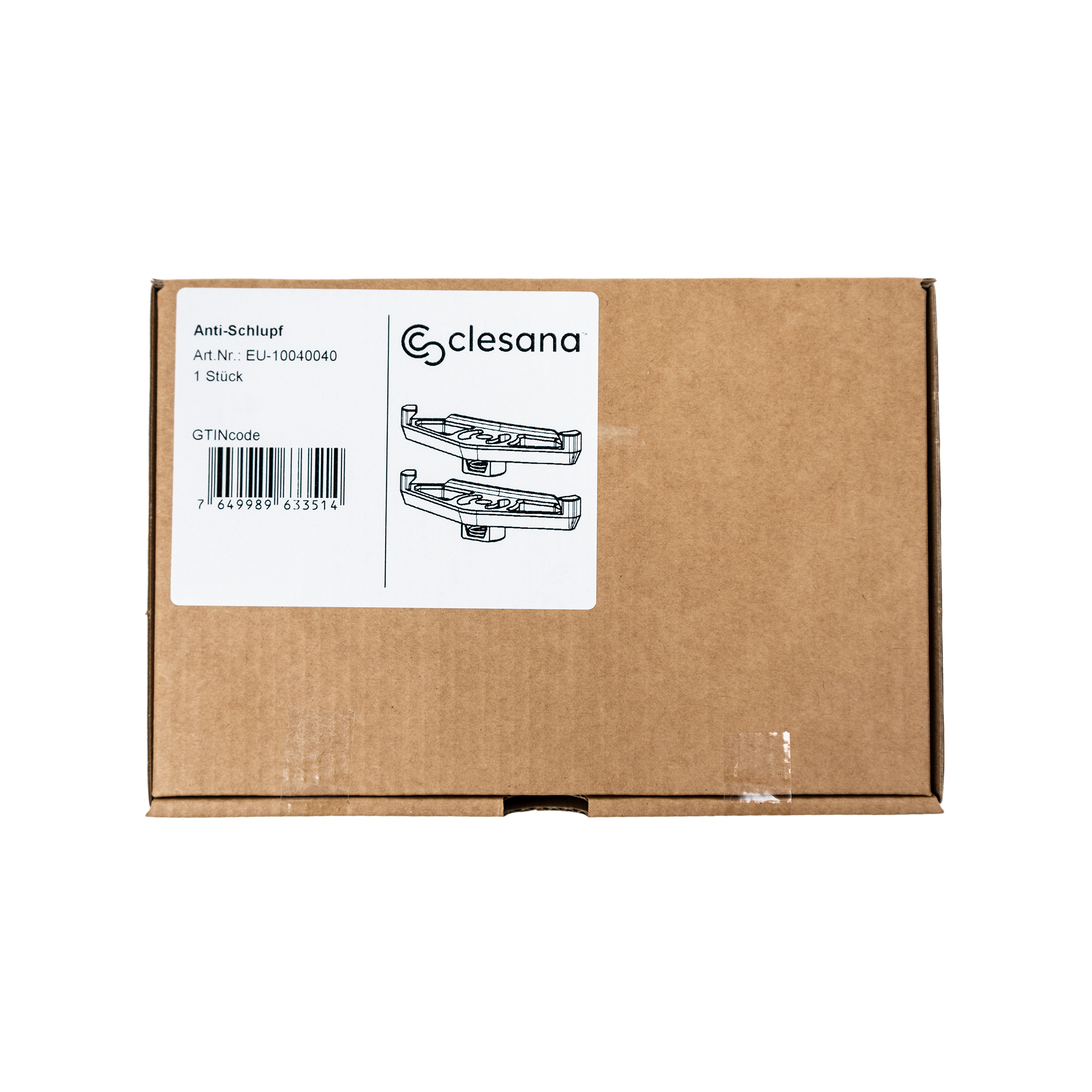 Anti-skli for Clesana-toalett C1 serien