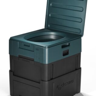 Clesana X1 toalett m/integrert Einhell ladefunksjon NYHET - Tilgjengelig i Norge fra februar 2026.